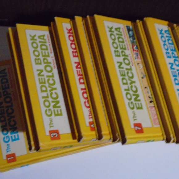 VINTAGE Golden Book Encyclopedia 1970 Complete Set 16 Vol - Picture 5 of 16